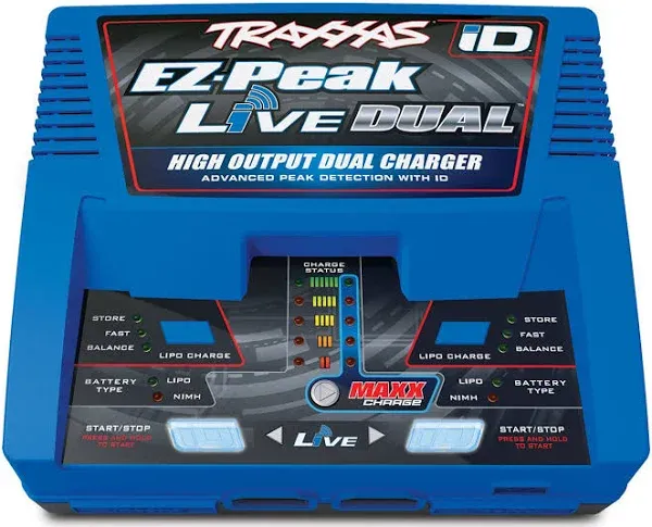 Traxxas 2973 Charger EZ-Peak Live Dual