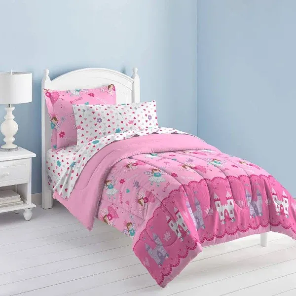 Dream Factory Magical Princess Twin Comforter Bedding Set