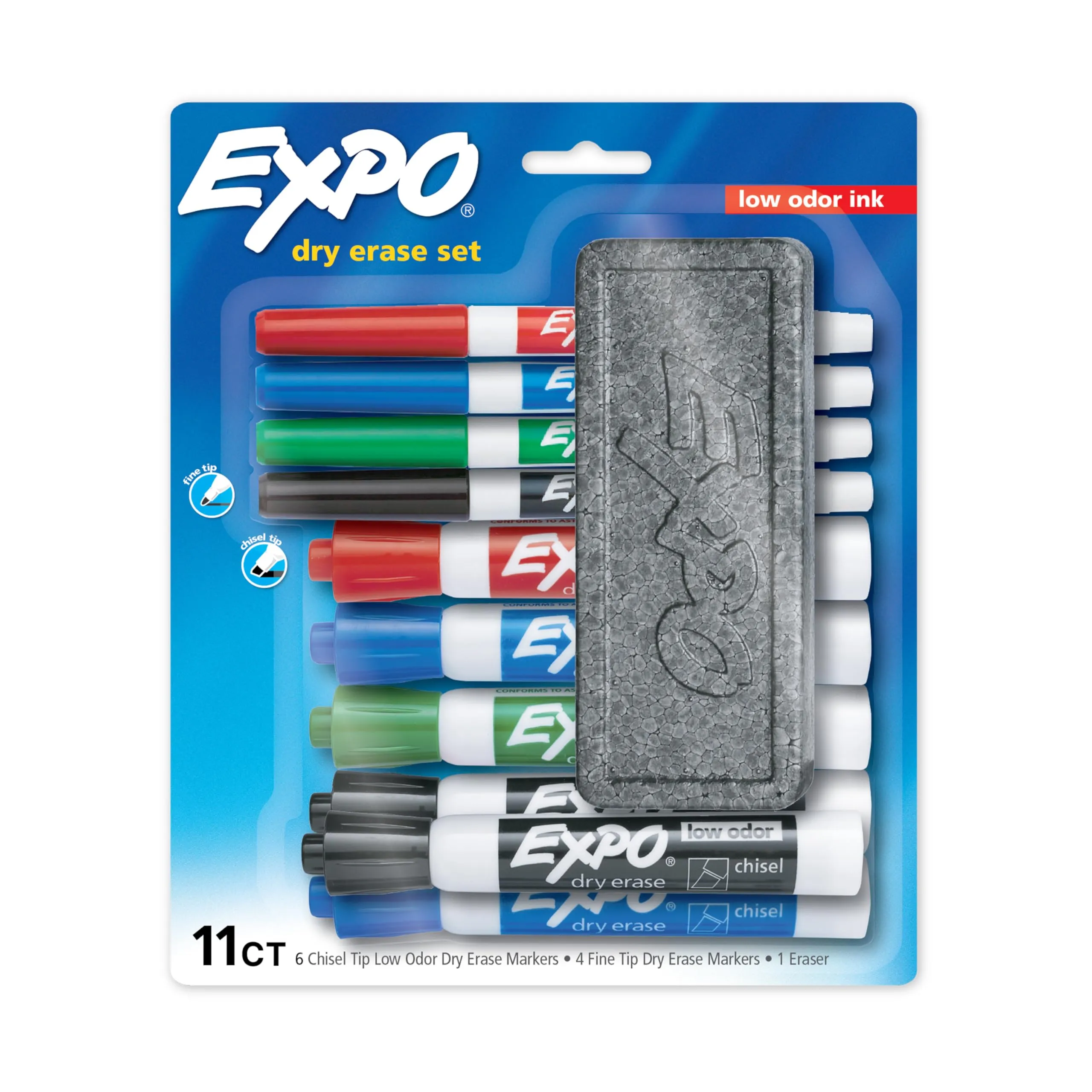 EXPO Dry Erase Markers Set