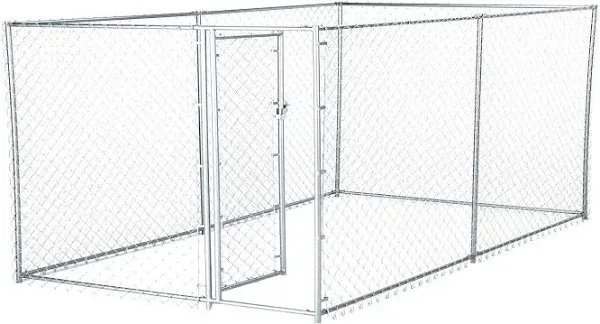 Lucky Dog CL 41028EZ Chain Link Kennel