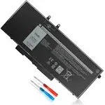 68Wh 3HWPP Battery for Latitude 14 5410 E5410 15 5510 Precision 3541 3551