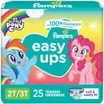 Pampers Easy Ups Training Underwear, 2T-3T (16-34 lb), My Little Pony, Jumbo Pack - 25 training underwear