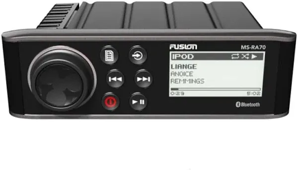 Fusion MS-RA70 Bluetooth Marine Stereo