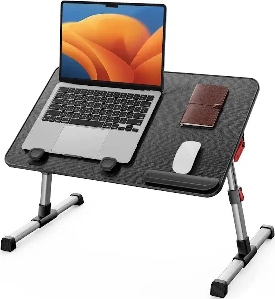 Laptop Bed Tray Table, Adjustable Home Office Standing Desk Portable Lightwei...