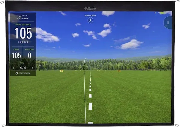 GoSports Golf Simulator with Impact Screen