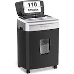 Bonsaii BS-233B 110-Sheet Auto- Feed Micro-Cut Shredder