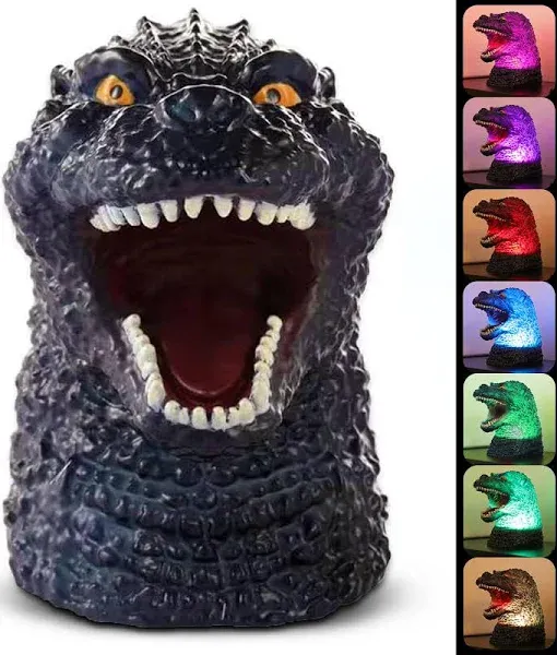 WLHONG Dinosaur Night Light, Color Changing Silicone Night Lights with Touch