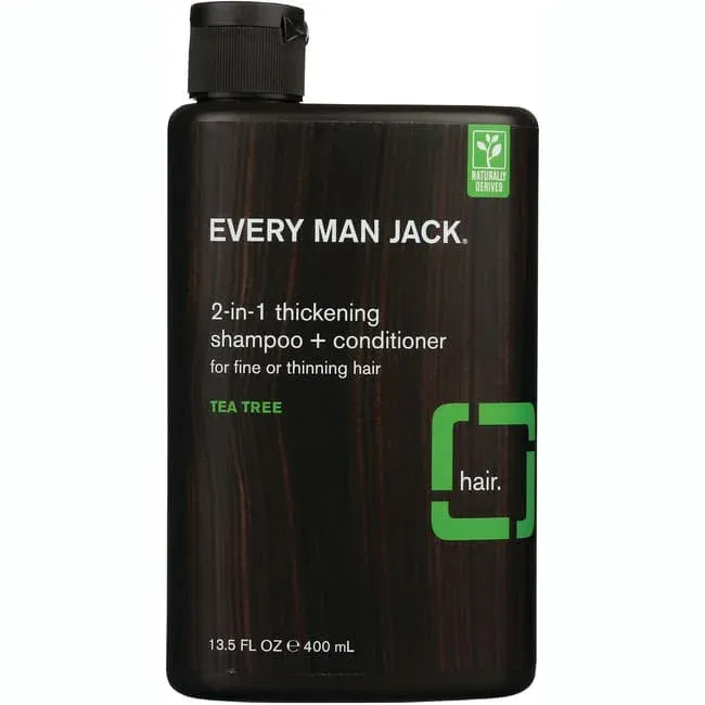 Every Man Jack 2-in-1 Thickening Shampoo + Conditioner 13.5 fl oz Liq