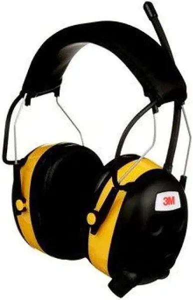 Work Tunes Safety Headphones 3M Tekk Hearing Protection MP3 Digital Radio AM/FM