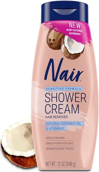 Nair Sensitive Formula Shower Power Hair Remover