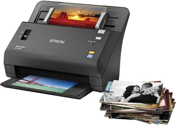 Brand New Epson FastFoto FF-640 High-Speed Photo Scanner