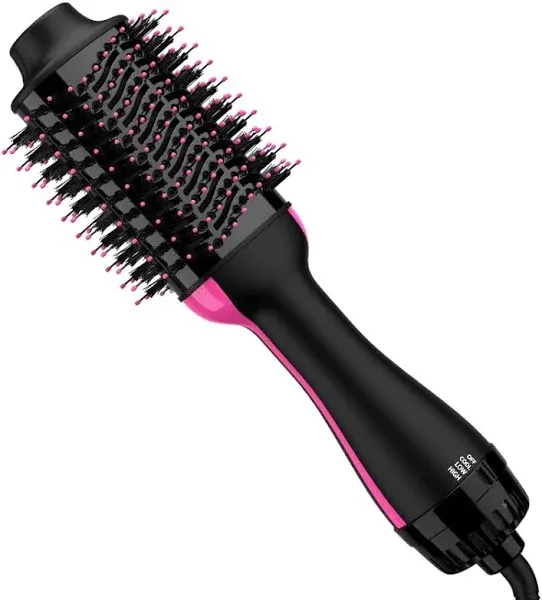 4-in-1 Styling Brush Hair Dryer Straightener