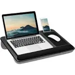 Lapgear - Home Office Pro Lap Desk - Black Carbon