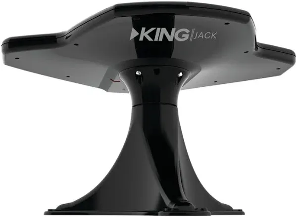 King Jack OA8500 Directional HDTV Antenna w/Signal Finder &amp; Mount, White