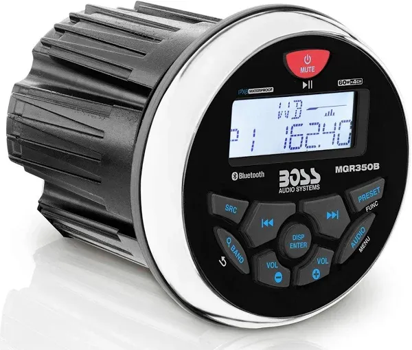 Boss Audio MGR350B Marine Gauge Radio