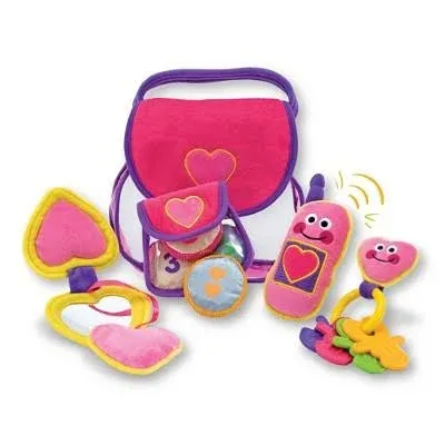 Melissa & Doug Pretty Purse Fill and Spill Soft Play Set Toddler Toy