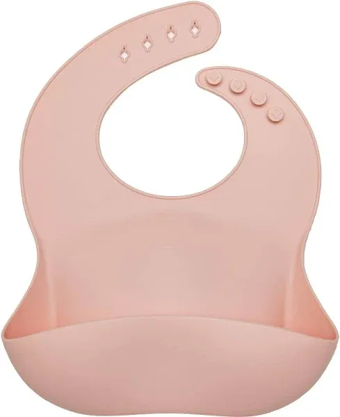 Loulou Lollipop Silicone Bib - Silver Sage