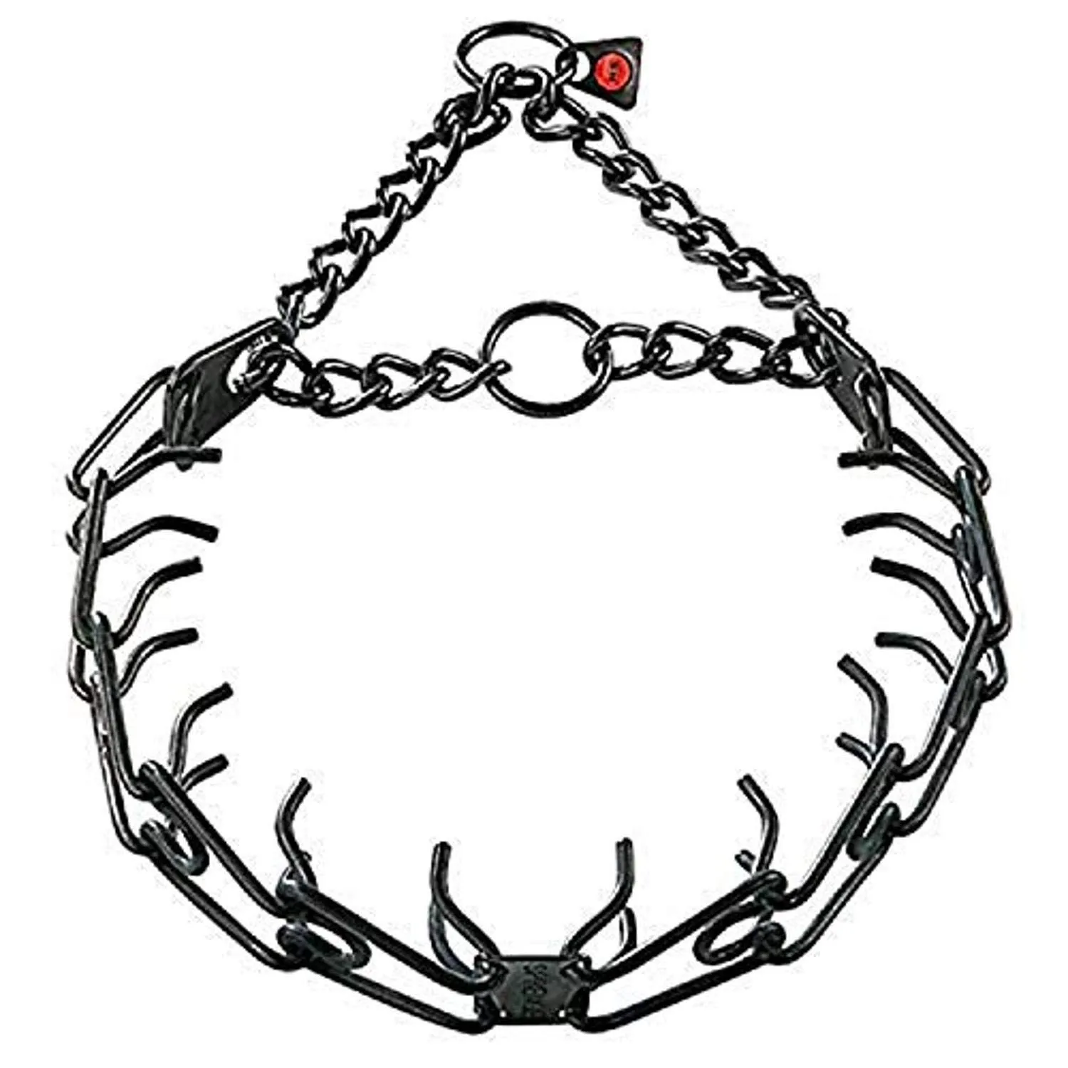 Sprenger Black Stainless Steel Pinch/Prong Collar