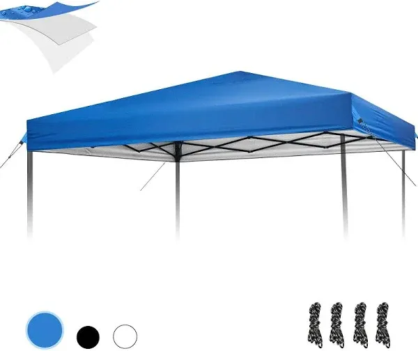 10×10 Canopy Replacement Top Cover, Pop Up Canopy Tent Cover with 10*10FT Blue