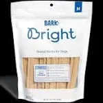 Bark Bright Natural Dental Chew Sticks for Dogs