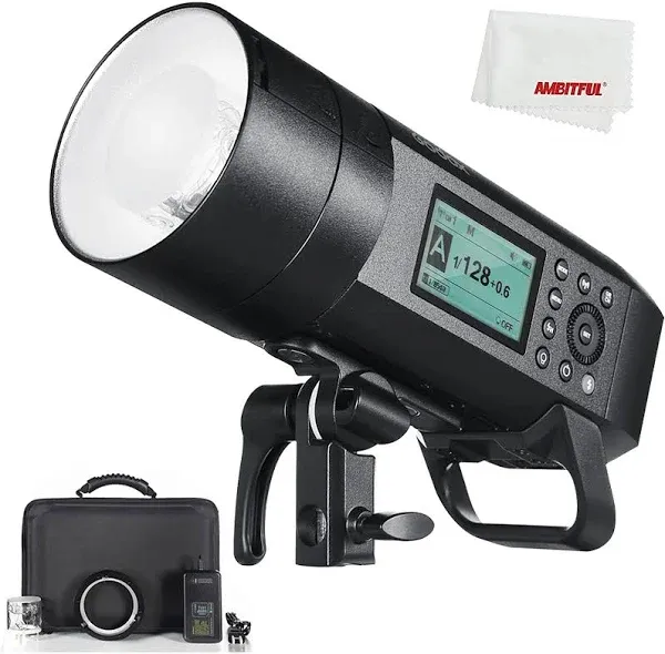 GODOX AD400 Pro 400Ws Portable Studio Flash TTL HSS with Carry Case | UK Seller