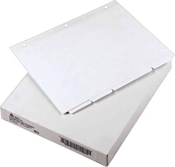 Avery Plain Tab Write & Erase Dividers 11506