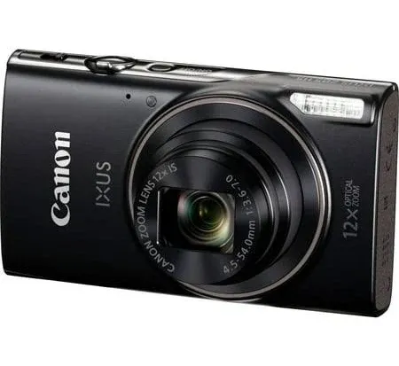 Canon PowerShot IXUS 285 / ELPH 360 HS 12x Optical Zoom Digital Camera (Silver)