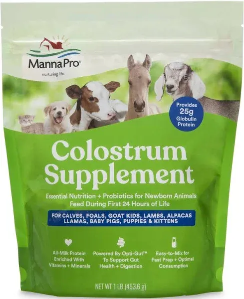 Manna Pro Colostrum Multi-Species Pet Supplement