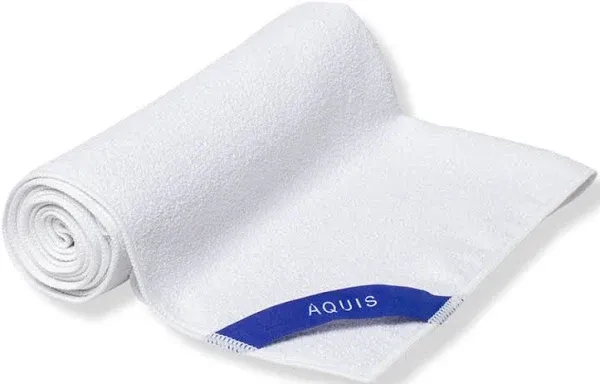 AQUIS Towel Hair-Drying Tool Water-Wicking Ultra-Absorben<wbr/>t Recycled Microfiber