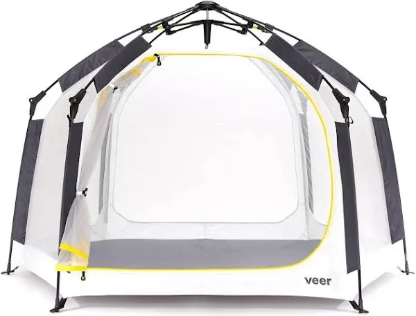 Veer Basecamp Portable Outdoor Playard Tent, White