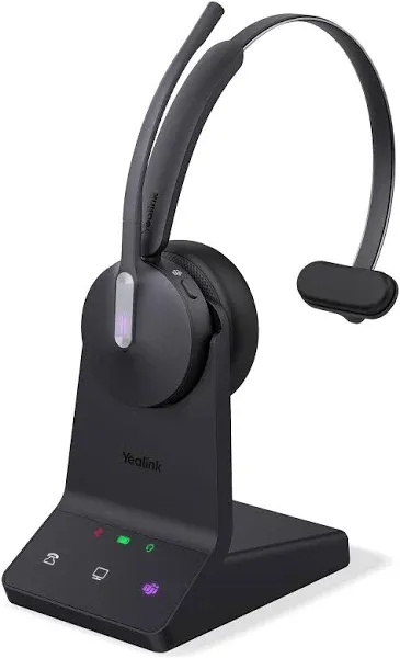 Yealink WH64 DECT/Bluetooth Hybrid Wireless Headset Mono