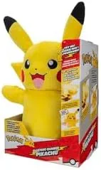 NEW Pokemon Electric Charge 12&#034; Pikachu Plush Talking 30+ Reactions Soft PLUSH