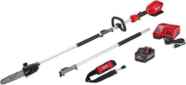 Milwaukee 2825-21PS M18 FUEL Cordless 10&#034; Pole Saw Kit w/ QUIK-LOK Attachment