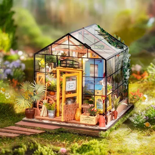 Rolife Cathy's Flower House DIY Miniature House