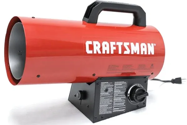 Craftsman 60,000-BTU Outdoor Portable Forced Air Propane Heater F310100