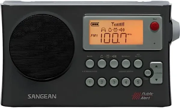 Sangean PR-D4W AM/FM/Weather Alert Portable Radio