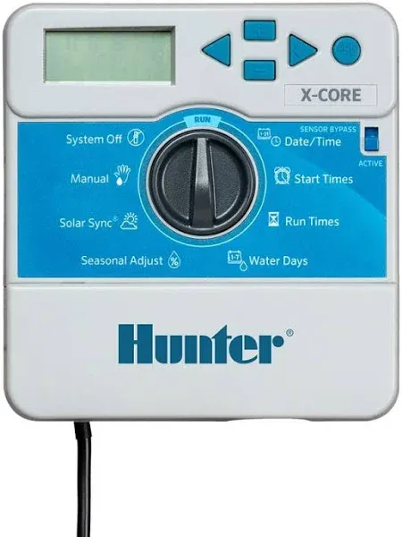 Hunter XC800I X Core 8 Station Indoor Irrigation Controller