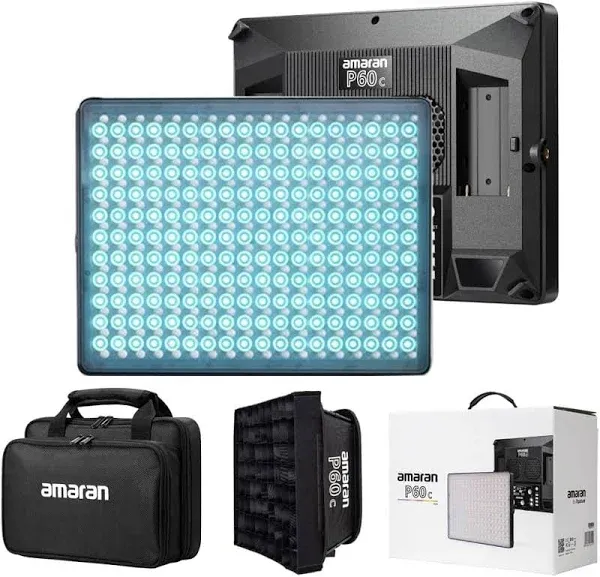 Amaran P60c LED Panel 3-Light Kit