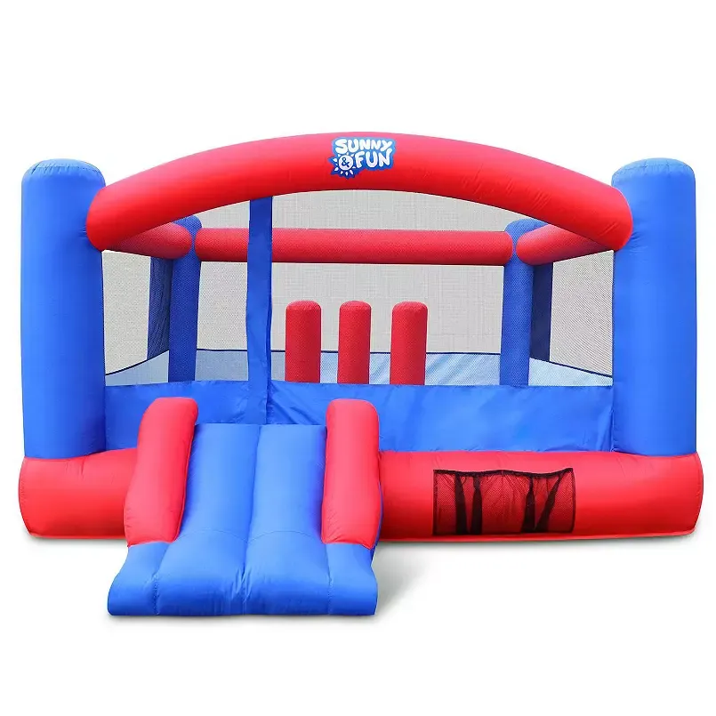 Sunny & Fun Bounce House, Inflatable Bouncy House for Kids Outdoor with Blower