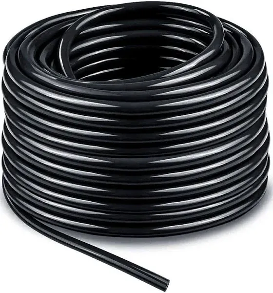 Garden Irrigation Tubing,1/4&#034; Blank Distribution Tubing 100Ft Flexible Tubing,Wa