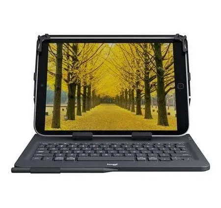 Logitech - Universal Keyboard Folio Case for Most 9-10" Tablets