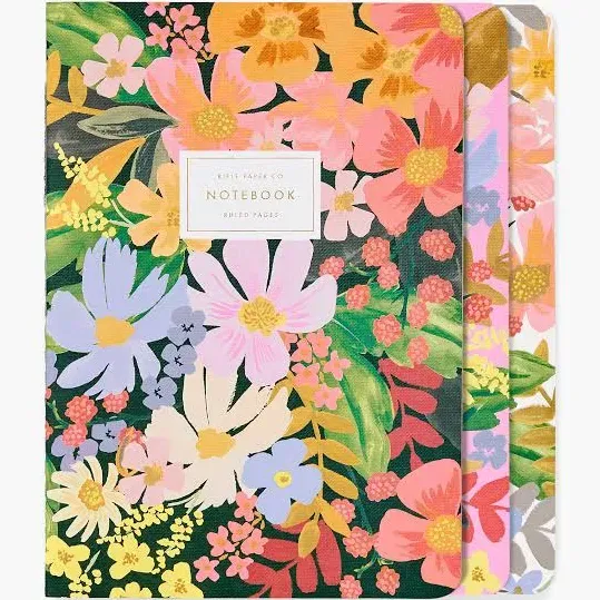 Stitched Notebook Set - Marguerite