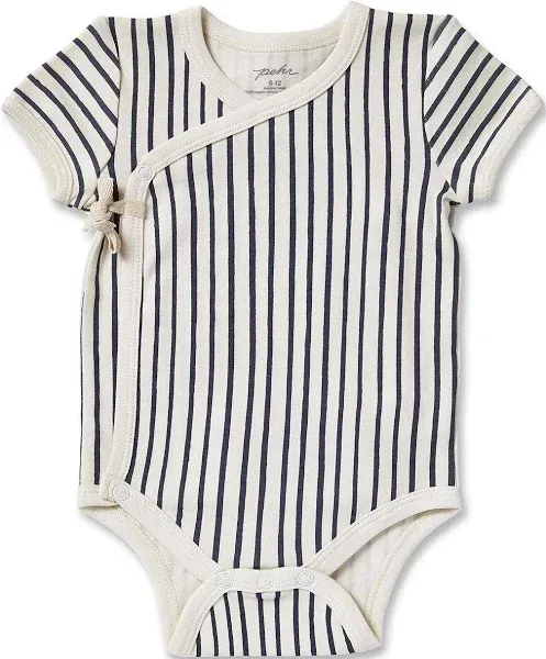 Pehr brand Short Sleeve baby Kimono One-Piece (3-6mo)