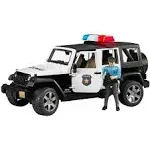 Bruder Toys - Emergency Realistic Jeep Wrangler Unlimited Rubicon Police Vehicle