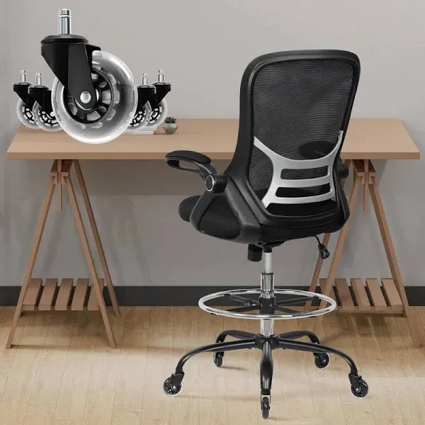 GTPLAYER Gaming Chair, Computer Chair with Footrest and Bluetooth Speakers, High