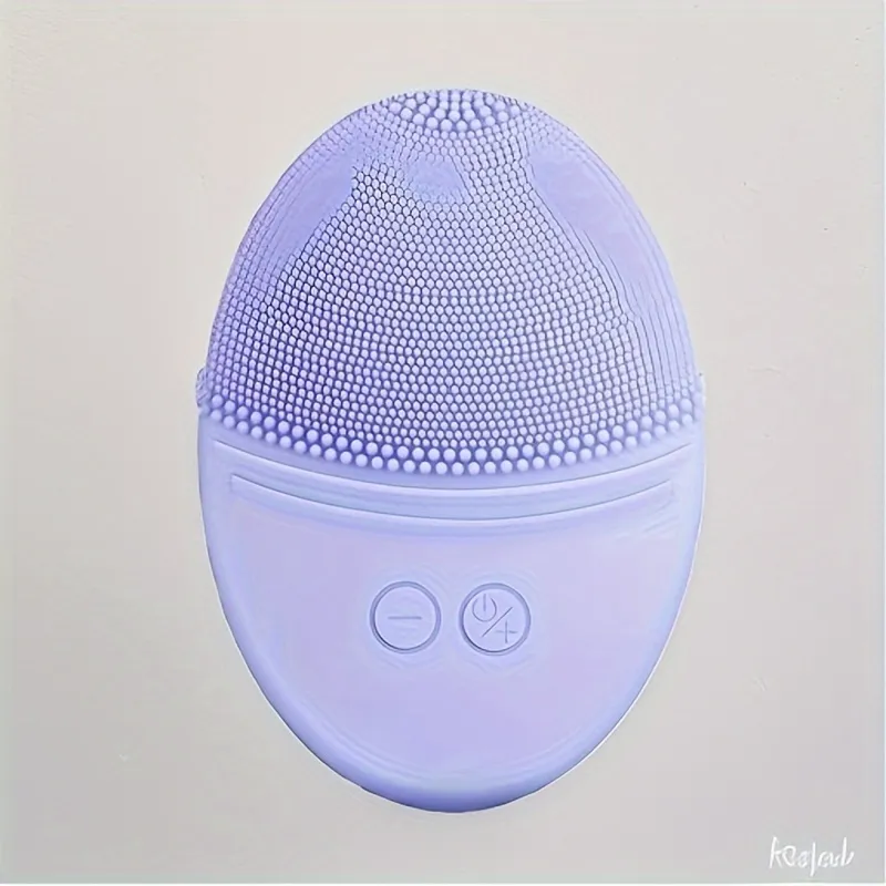 EZBASICS Facial Cleansing Brush, Waterproof Sonic Vibrating Face Brush for Deep 