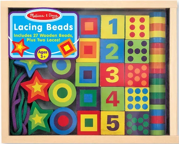 Melissa & Doug Lacing Beads