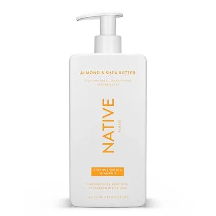 Native Almond & Shea Butter Strengthening Shampoo