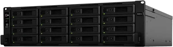 Synology RackStation RS4021xs+ NAS Server, Xeon2.1GHz CPU, 64TB SSD and Rail Kit