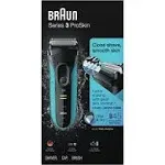 Braun Series 3 ProSkin 3040s Rechargeable Wet&Dry Electric Shaver, Blue